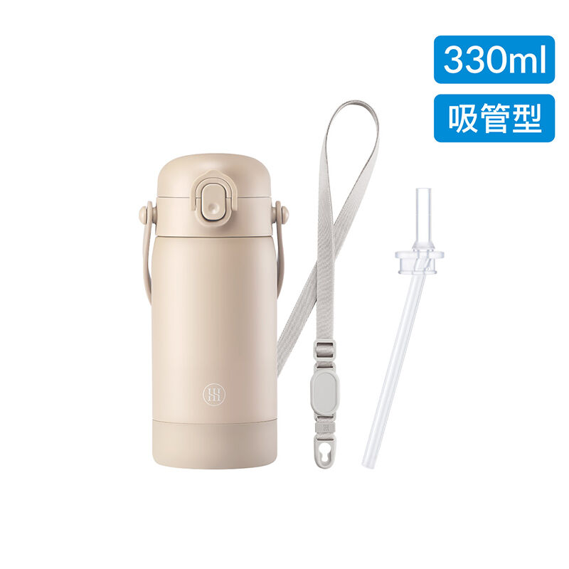 TEENYLITE不鏽鋼保溫瓶經典組(手提吸管330ml)共6色, , hi-res image number null